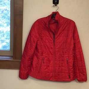 Storm Creek insulated packable Traveler Jacket, Red , M